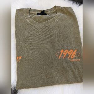 Olive Green Graphic Men's T-shirt